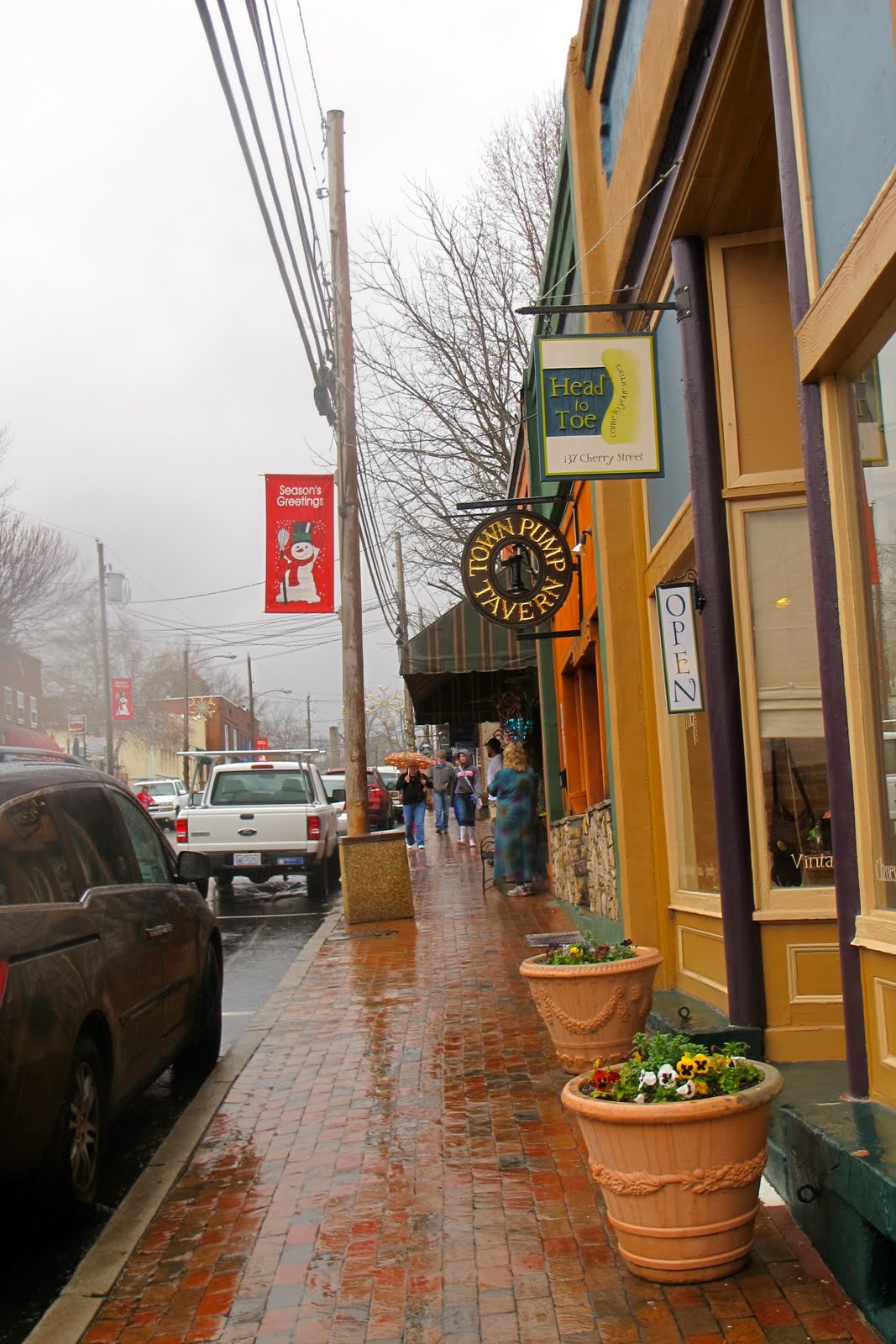 Set This Circus Down asheville, nc at christmas time