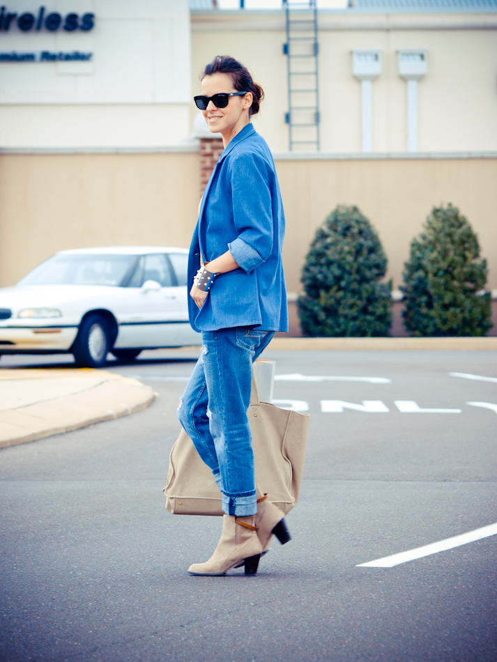 Bittersweet Colours Denim Suit