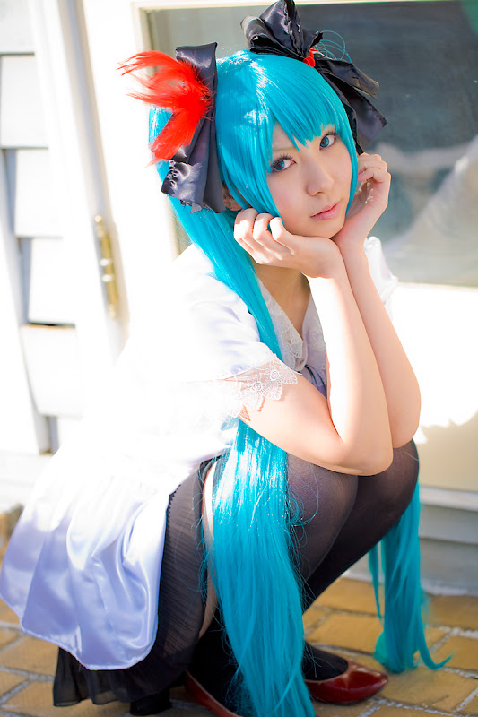 CosRain.Com Rinami＇s COSPLAY - Miku Hatsune  