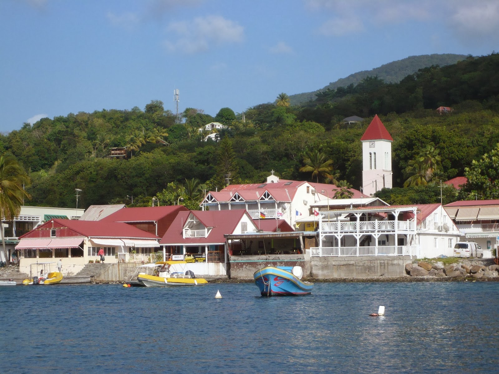 Deshaies and Isles des Saintes in Guadeloupe maggie and al's sailing