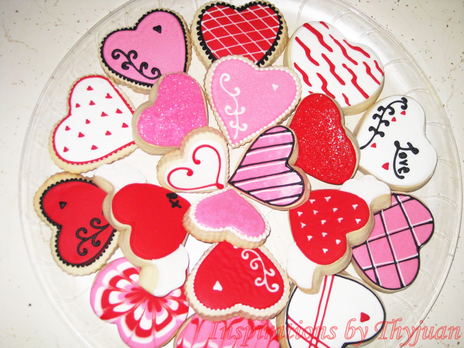 Inspirations by Thyjuan LLC.: Valentine's Day Cookies