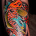 Ideas Design Body Art Painting 3d Tattoo On Biceps And Triceps Picture