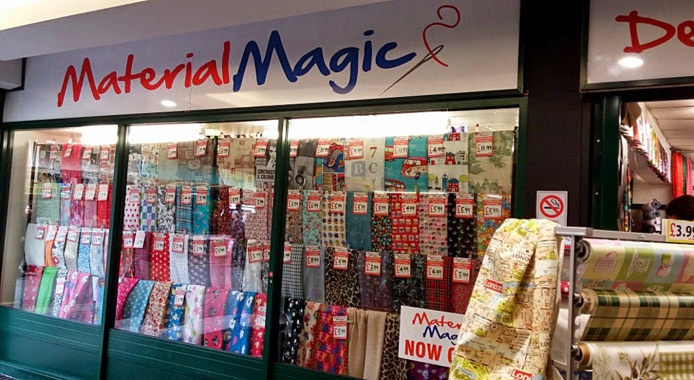 Ruth Creates 247 Leicester Market fabric buying!