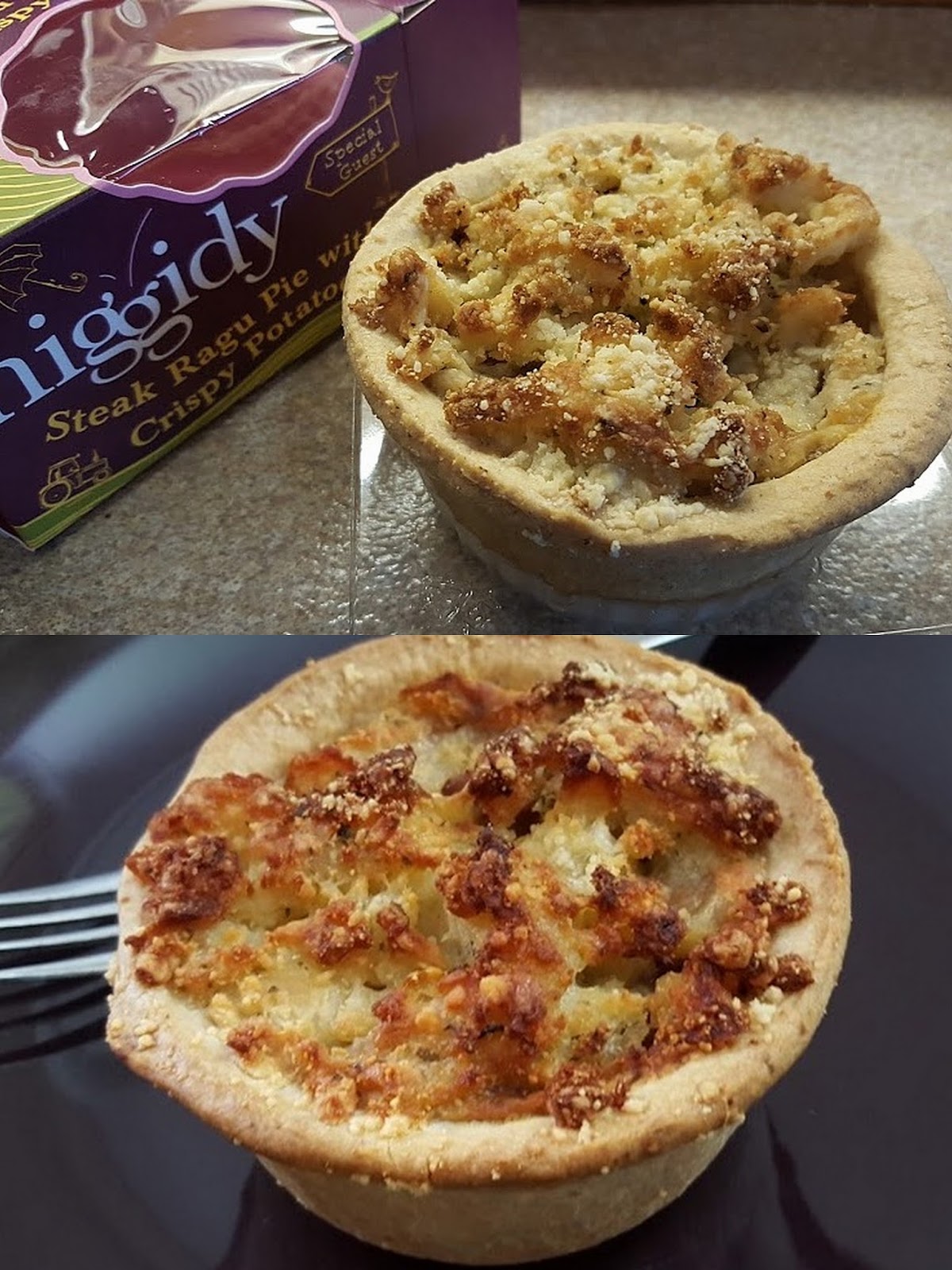 The Brick Castle Higgidy Pies and Quiches at home and out and about.