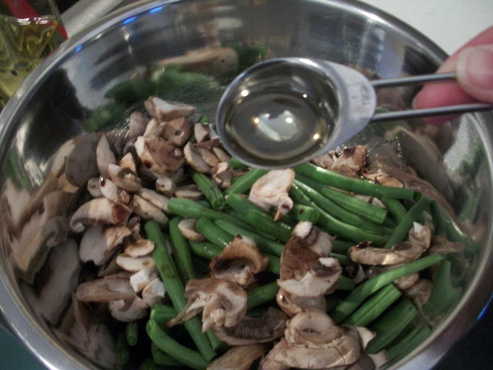 Cook with Sara Balsamic Roasted Green Beans