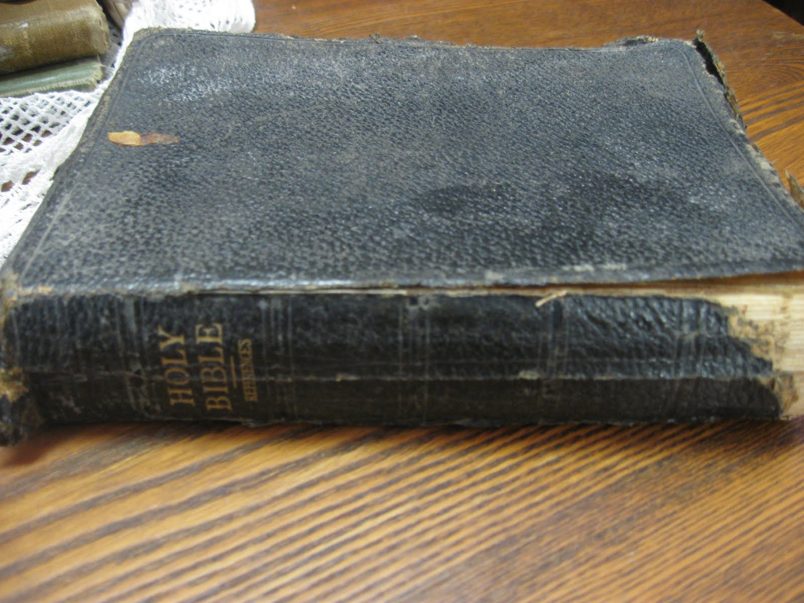 Barb's Treasures Old Bibles