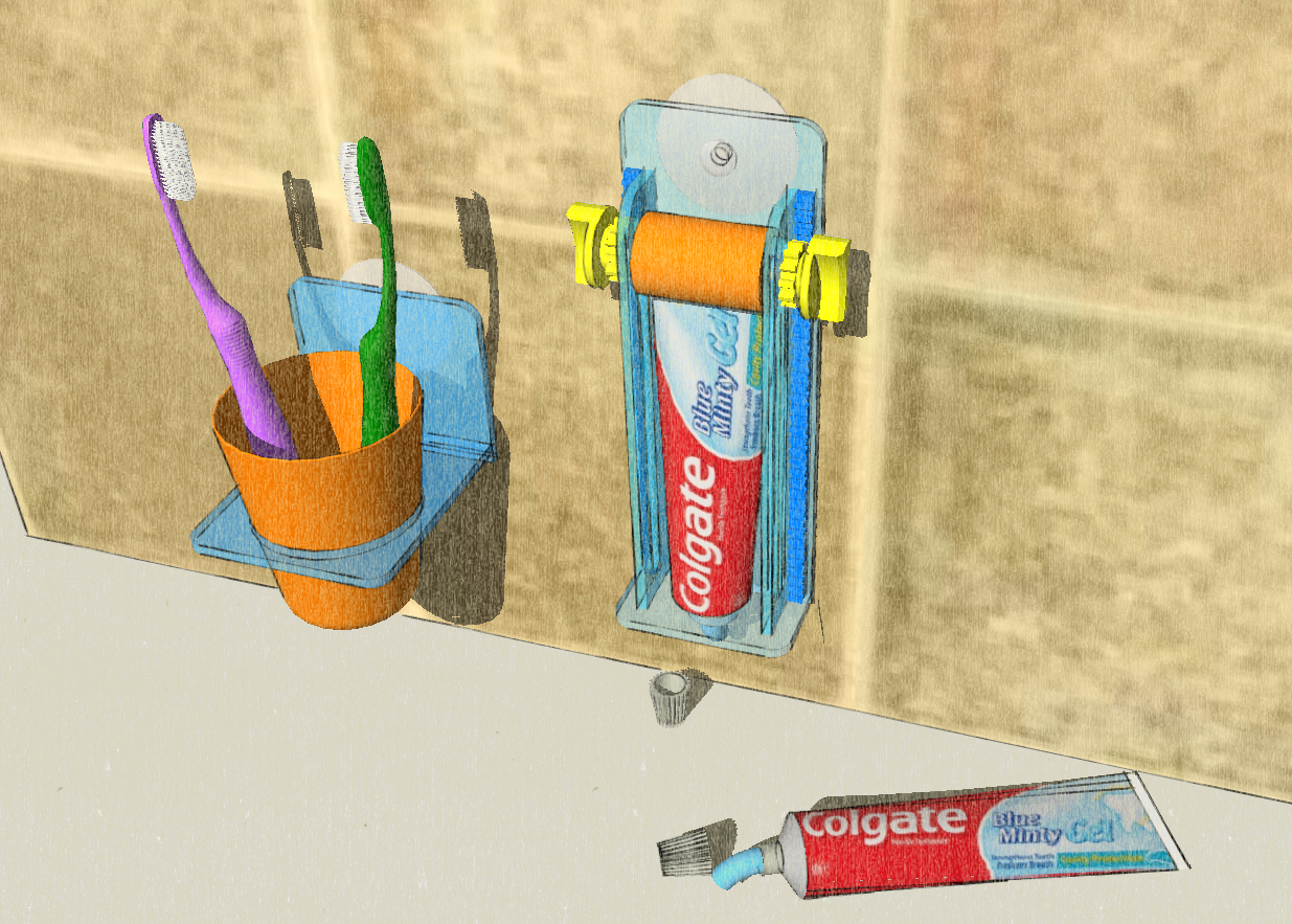 Toothpaste Dispenser / Dispensador de crema dental Proyectos y