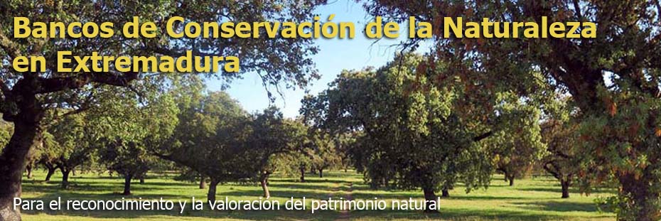 Bancos de Conservación de la Naturaleza en Extremadura