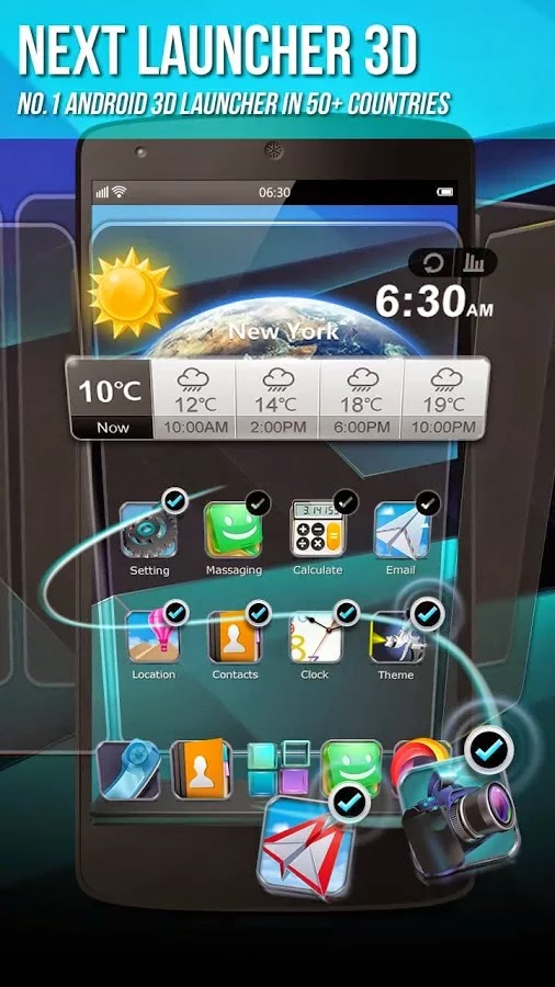 Next Launcher 3D Shell v3.7 Patched