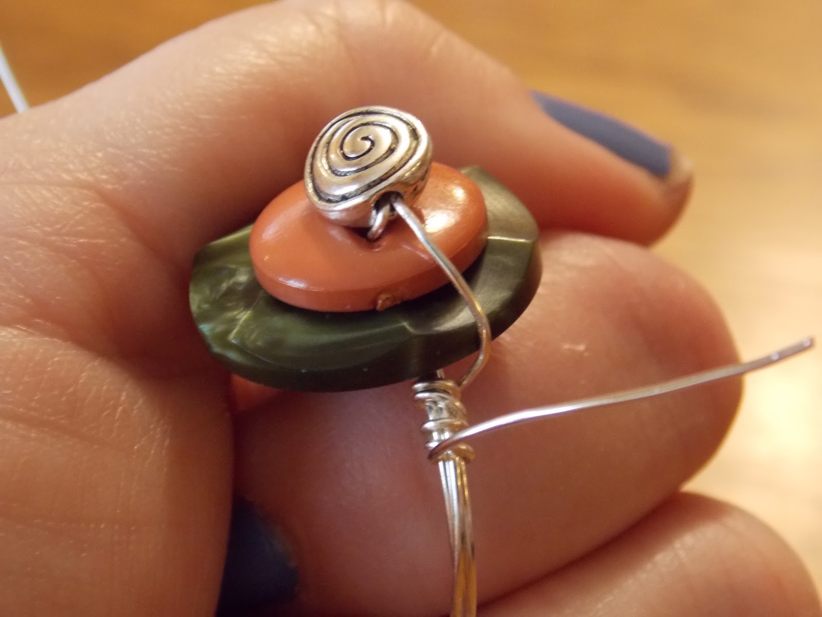 Keep Calm and KERRI On DIY Button Rings