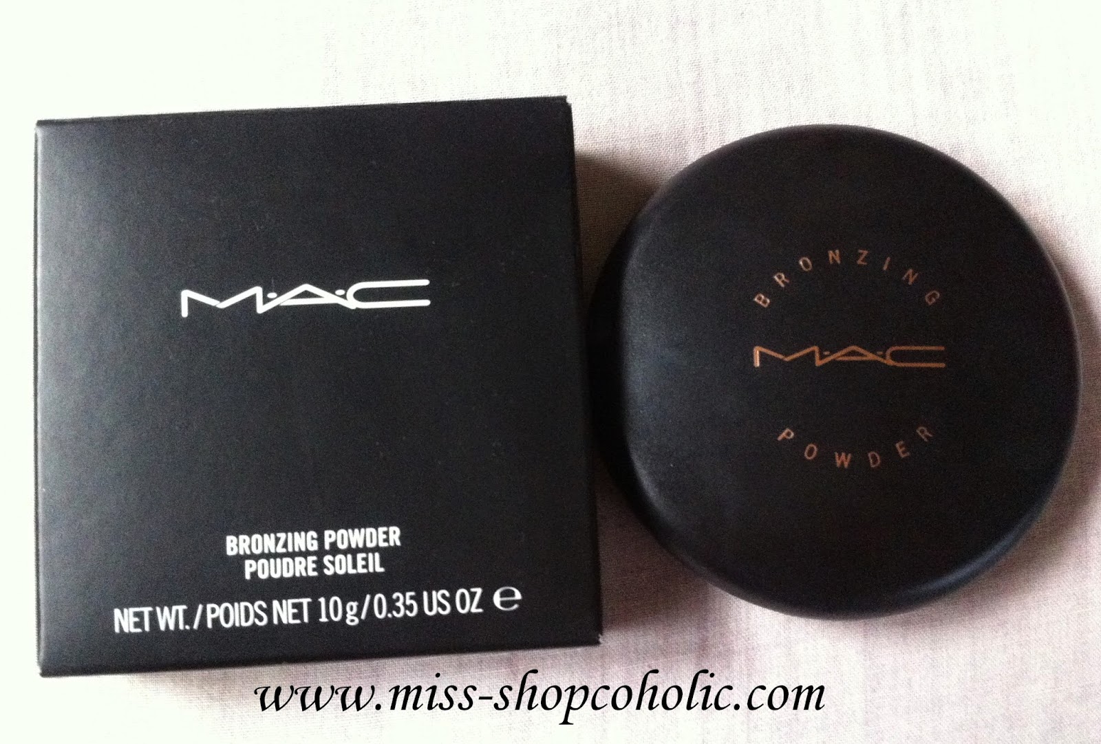 Miss Shopcoholic Review MAC Bronzing Powder
