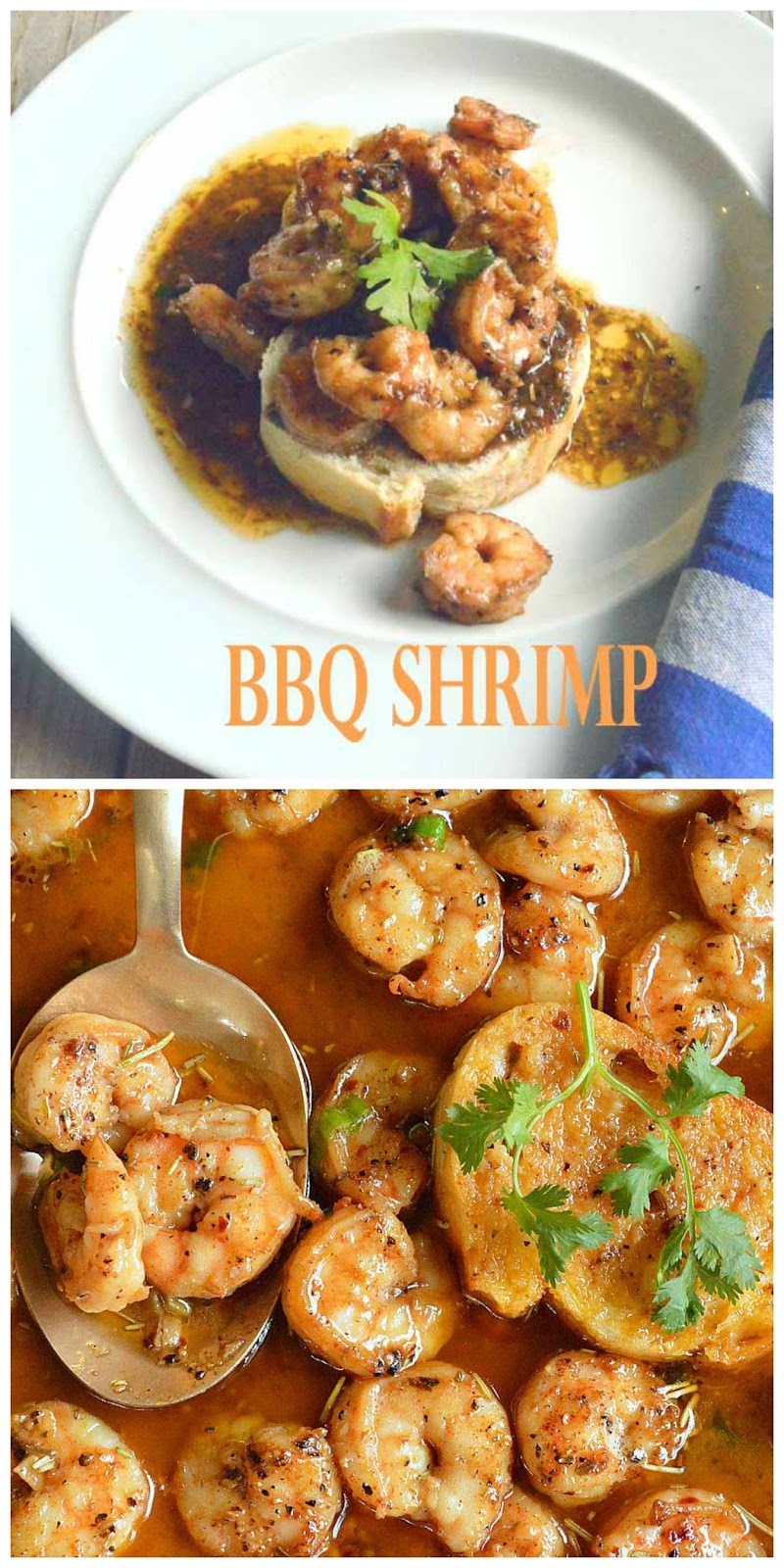 This is How I Cook Barbecued Shrimp and the Challah is Rising