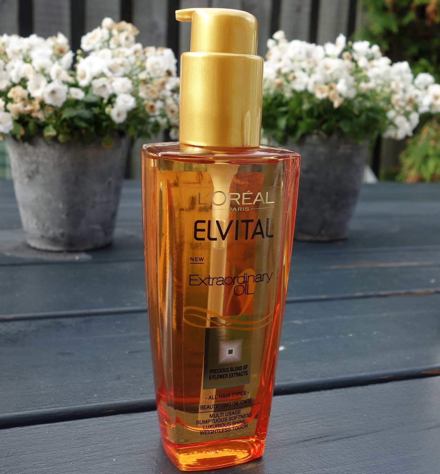 loreal olie til håret