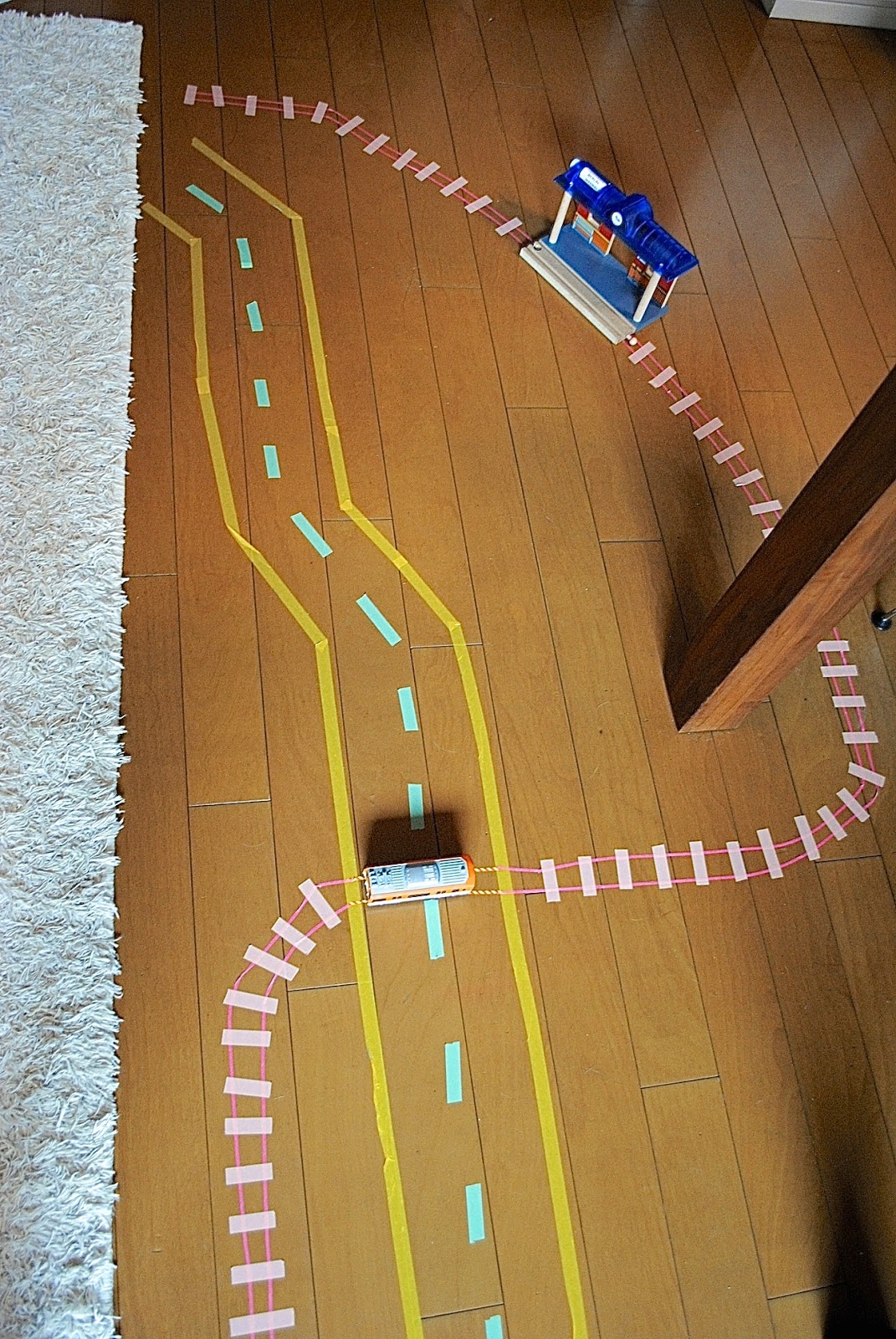 Hello We Are A Star Is Born Kid S Craft Washi Tape Car Track