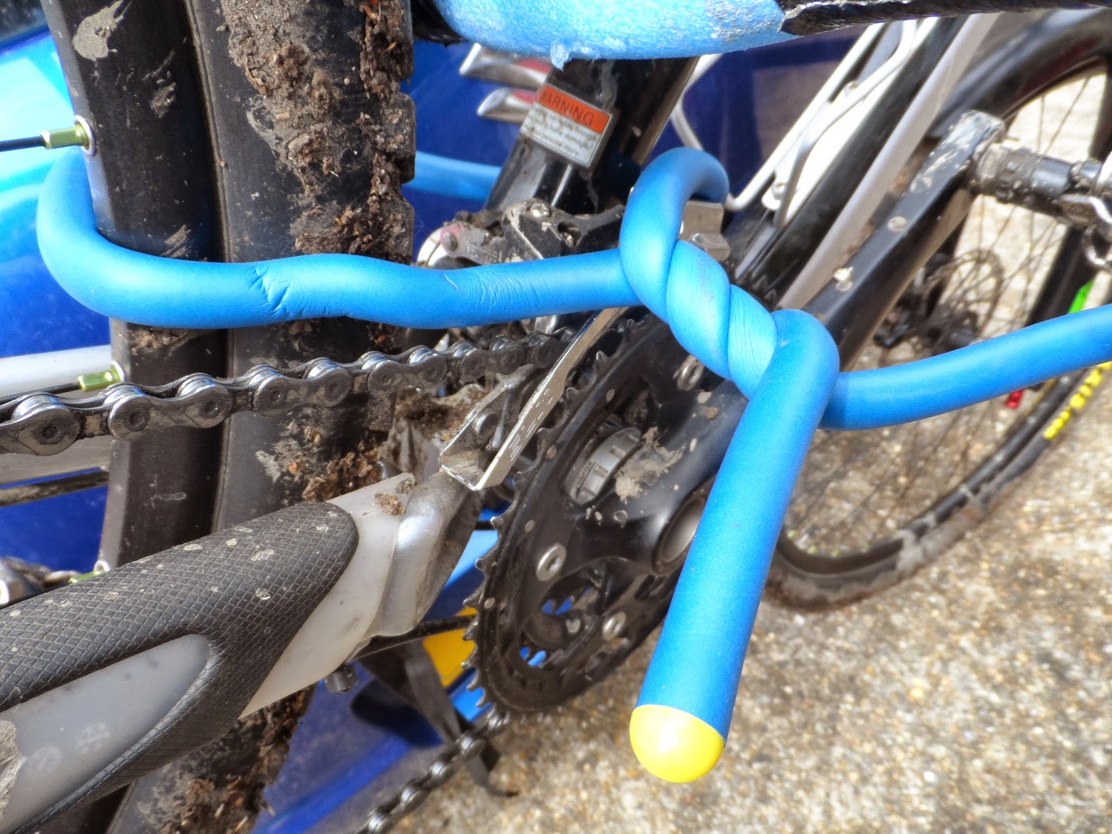 twist bike rack