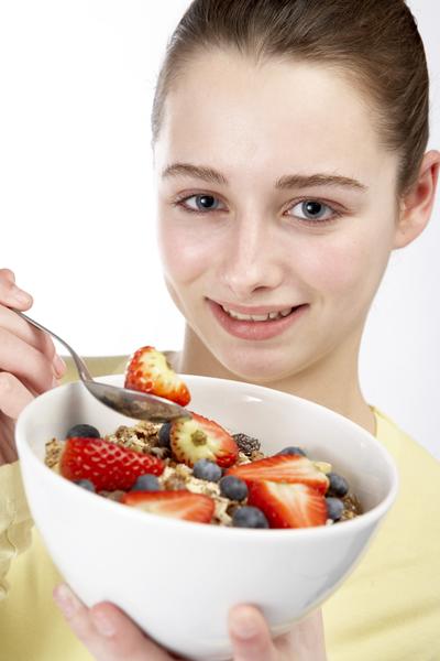 adolescent eating healthy