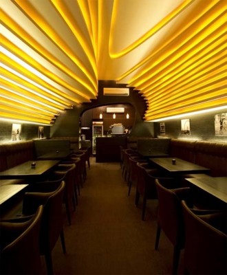 Design Inspiration: M Coffee Restaurant Interior Lighting Design