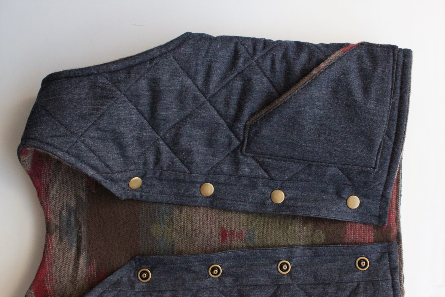 SweetKM Free Sewing Pattern Hansel & Gretel Quilted Vest