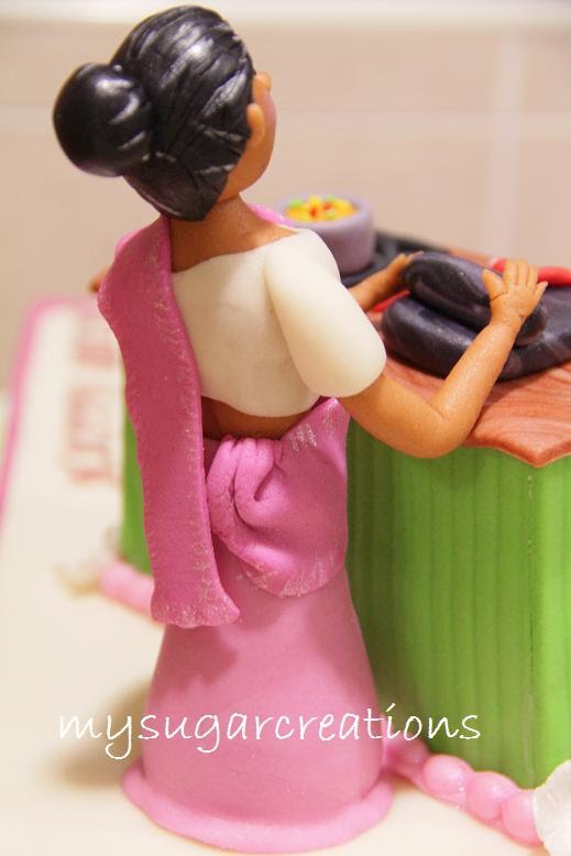 My Sugar Creations (001943746M) 80th Birthday Cake for Amma