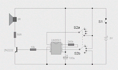 Sound Effects Generator circuit