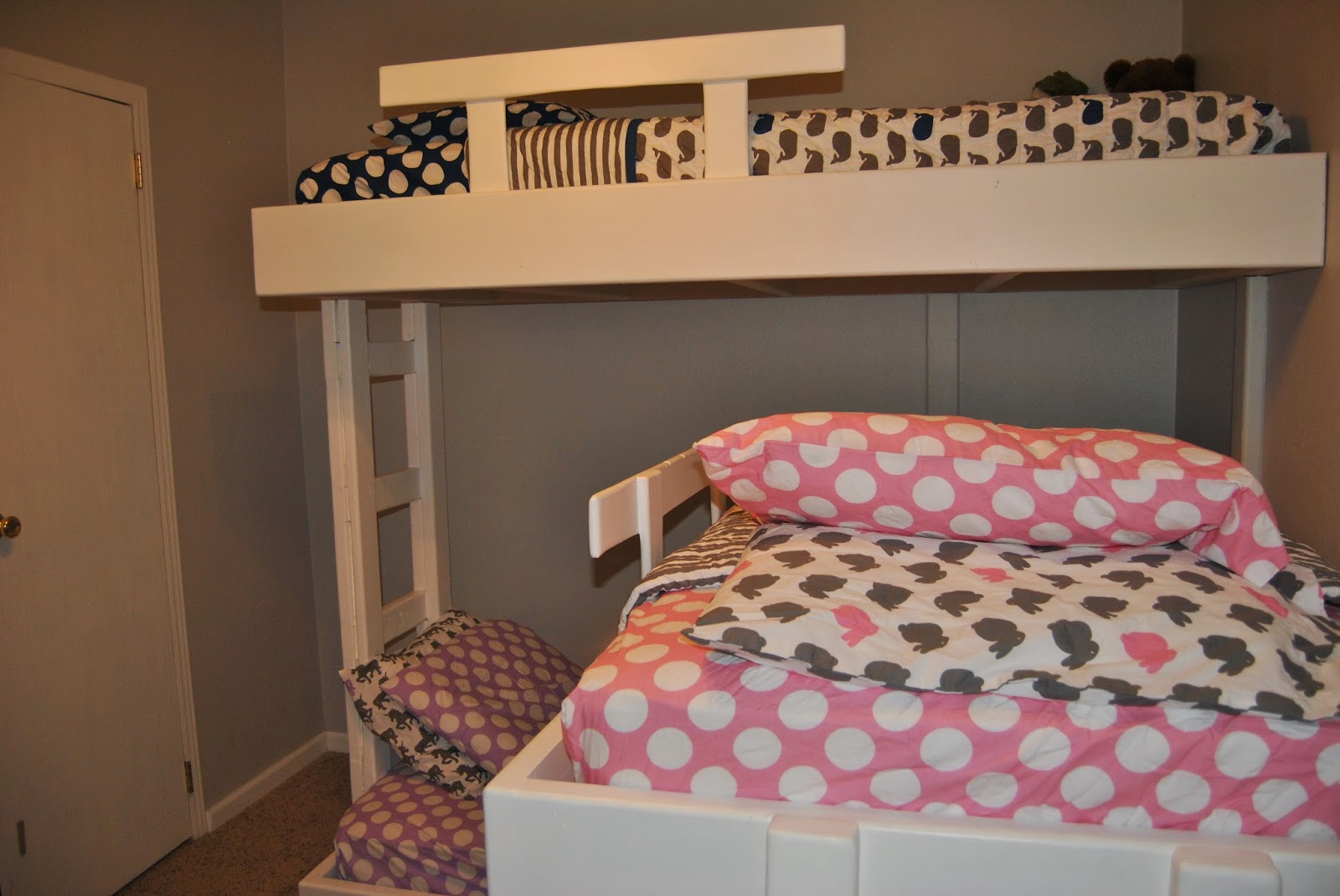 Life with Mack, Macy & Molly Triple Bunk Beds