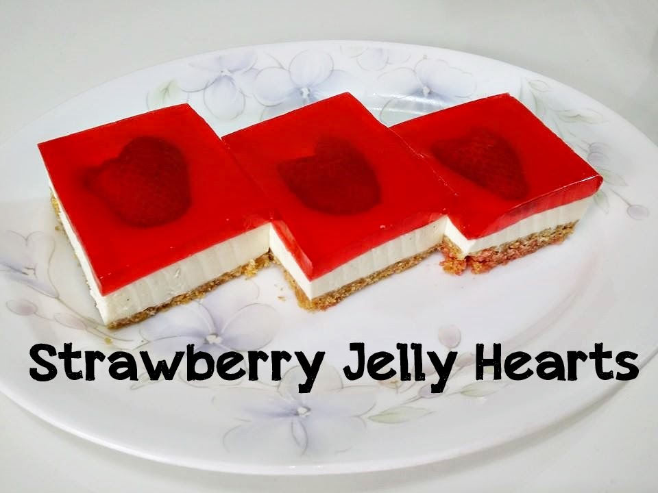 The Baking Biatch by Cynthia Lim Strawberry Jelly Hearts