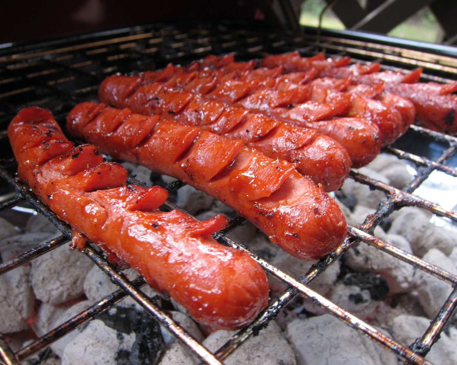 Grilled Hot Dogs