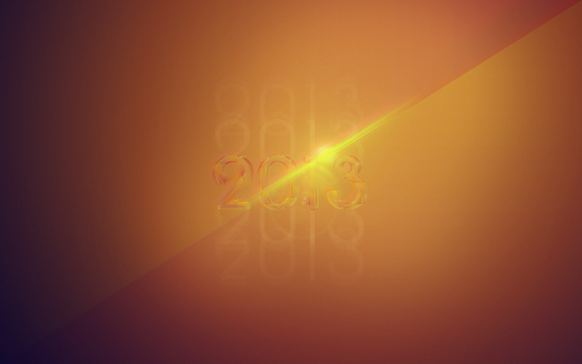 Happy New Year 2013 Wallpaper
