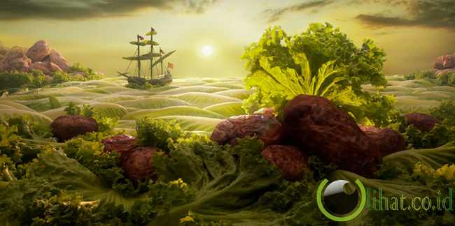 Lettuce Seascape Lettuce Seascape