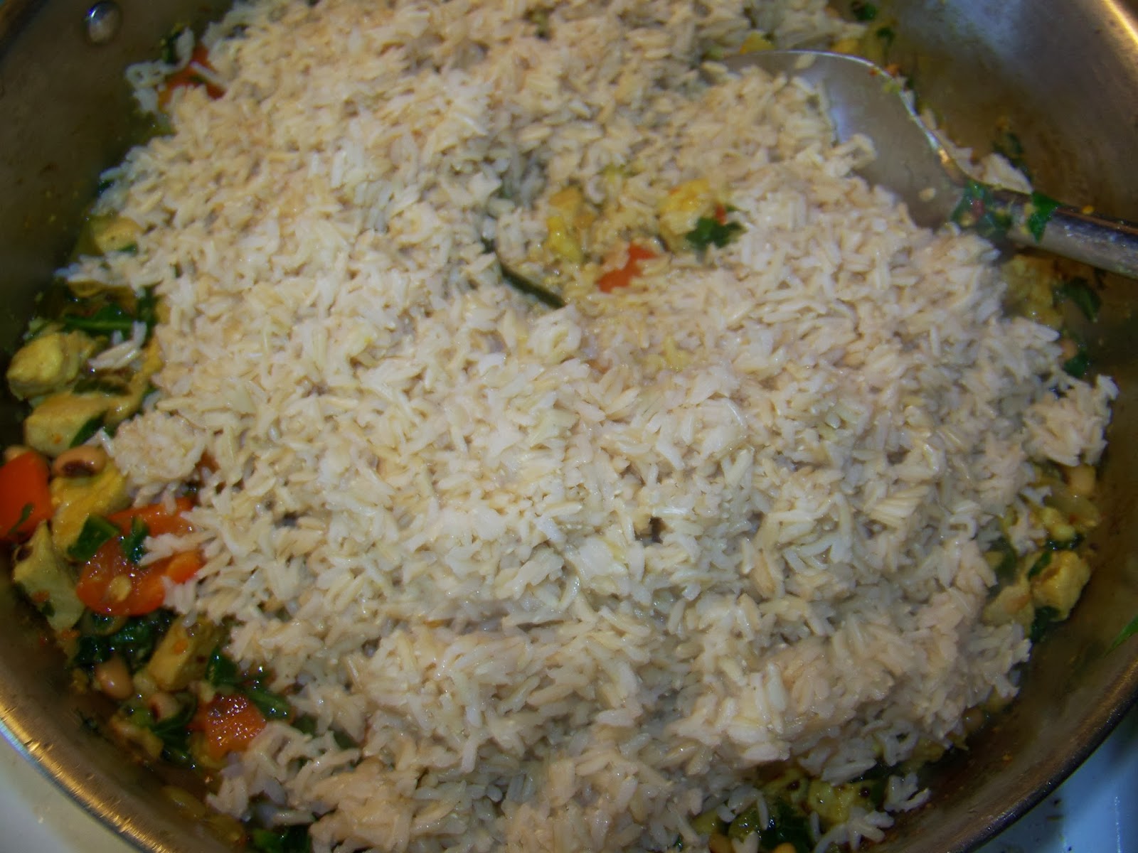 Kitchen Simmer New Year Hoppin' John Good Luck Rice Pilaf