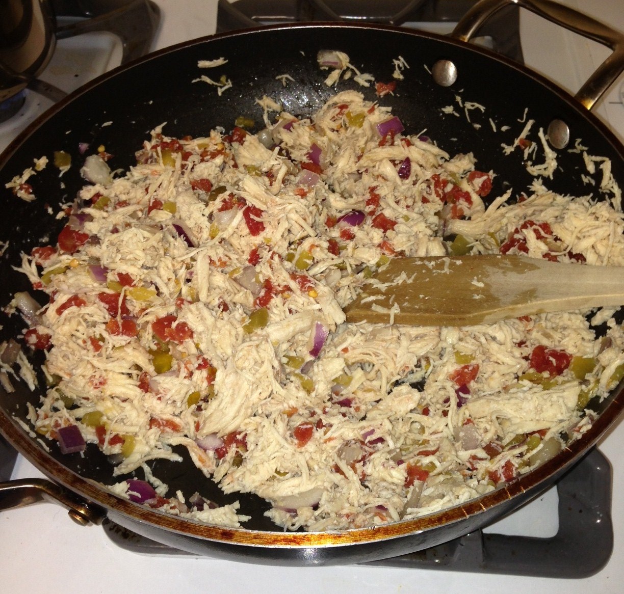 The Curvy Life Skinny Sour Cream & Chicken Enchiladas