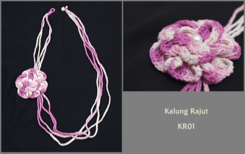 Tutorial Rajut Kalung | anjani moslem kalung rajut cantik sold out Tutorial Rajut Kalung | anjani moslem kalung rajut cantik sold out