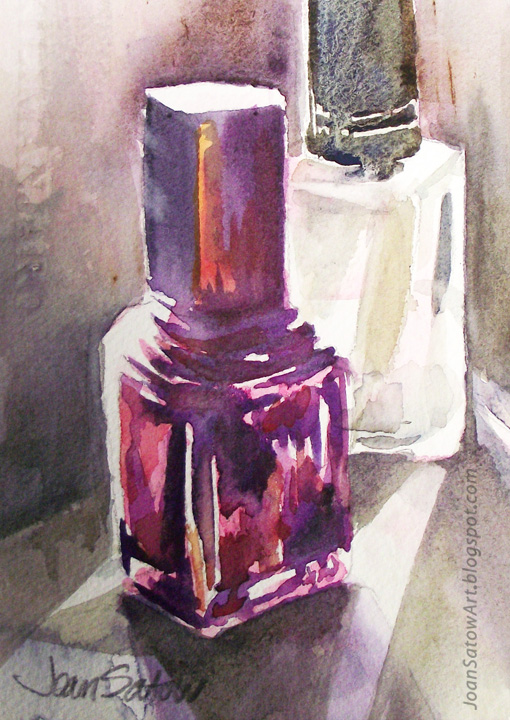 Aesthetic Still Life Watercolor Painting 