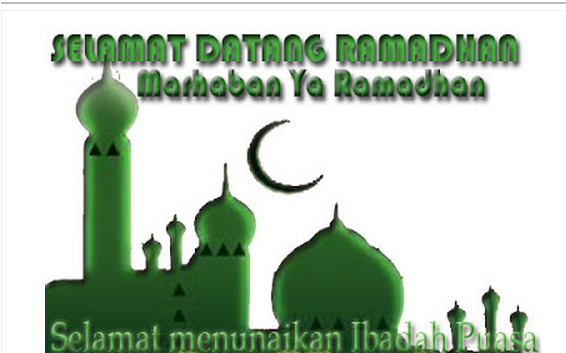 SELAMAT MENUNAIKAN IBADAH PUASA DI BULAN RAMADHAN