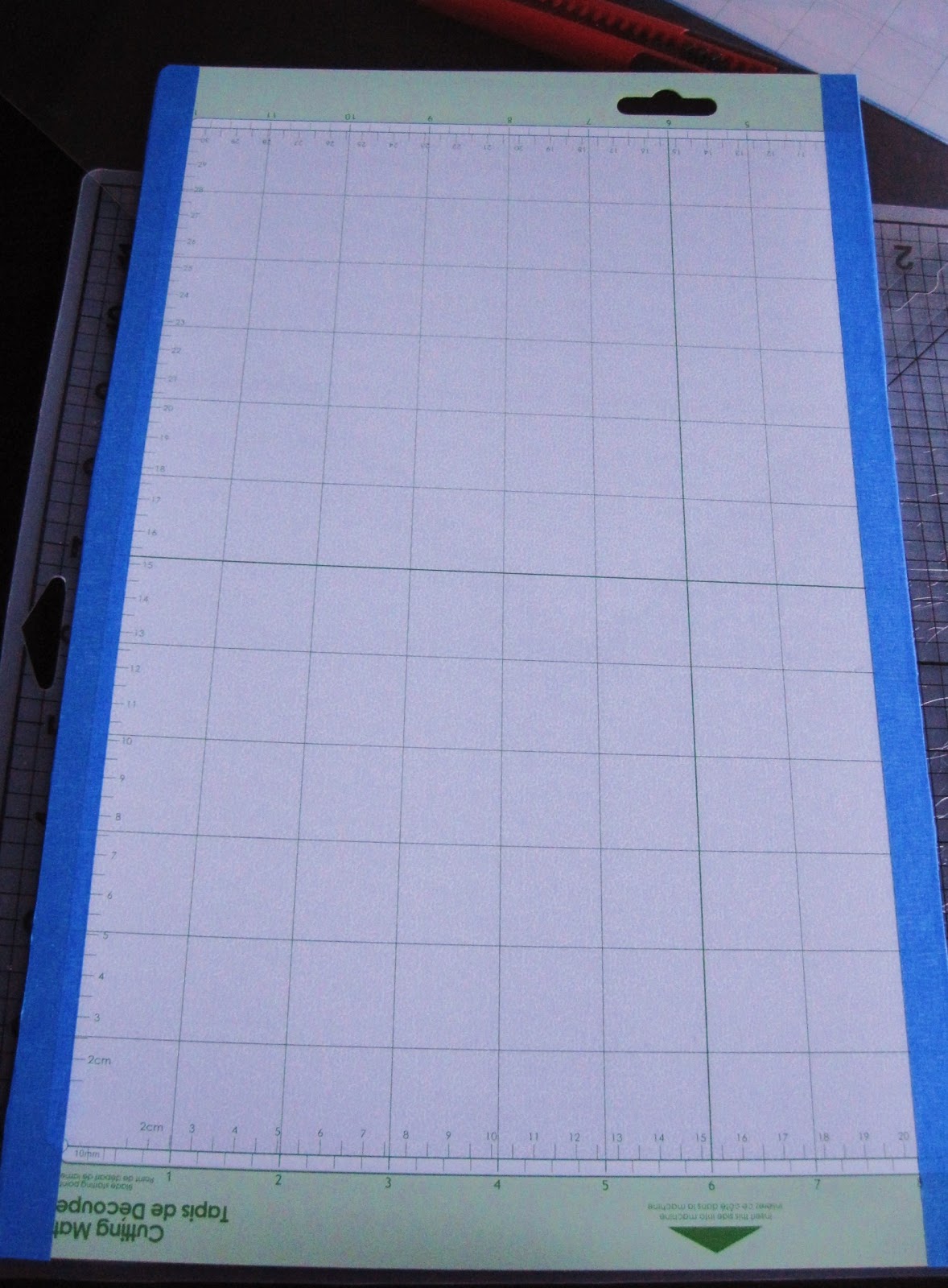 RWKrafts How To Tuesday Turn Cricut Mat into Silhouette SD Mat