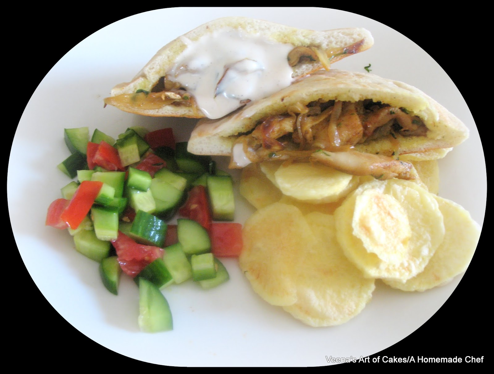 Shawarma Pita pockets A Homemade Chef