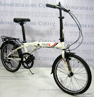 B 20 Inch Fold-X Hokaido 7005 Alumunium Alloy Frame Folding Bike