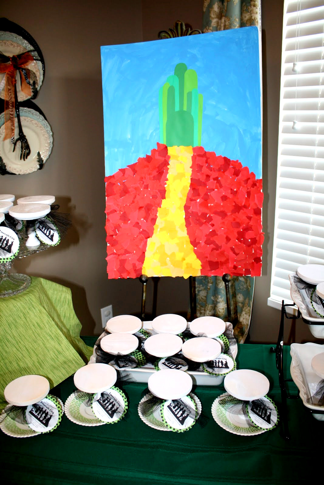 restlessrisa: WIZARD OF OZ party, part 5 - The Decor and Party Favors