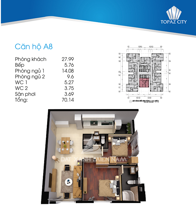 Topaz city trung tâm quận 8, giá từ đúng 1 tỷ  gần căn hộ HAGL giá cao hơn nhiều - 12