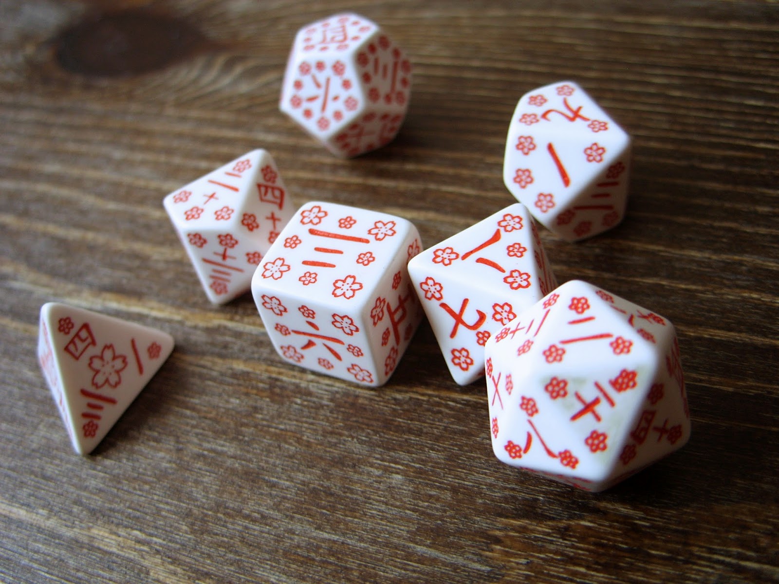 Mage Studio World Awesome Dice Set Japanese Dice