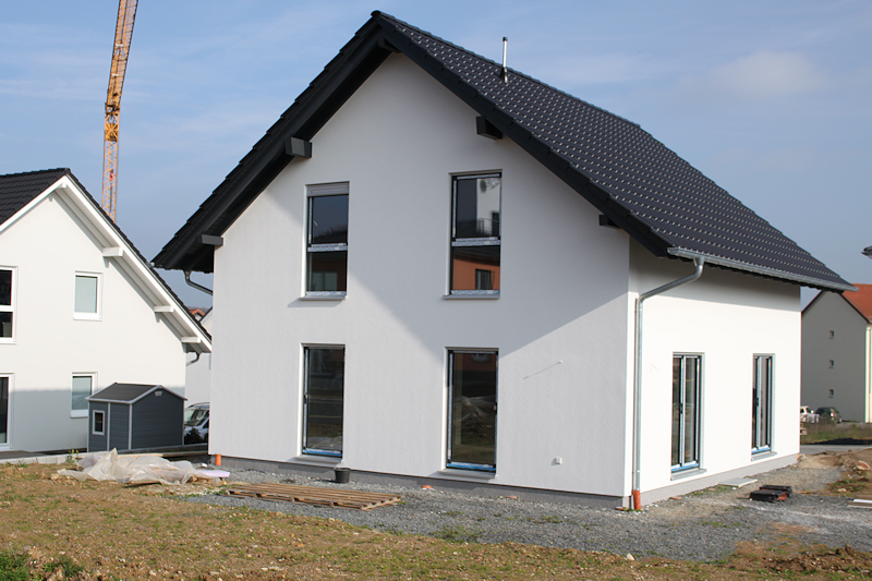 Wir bauen ein Haus: Unser Haus in Farbe