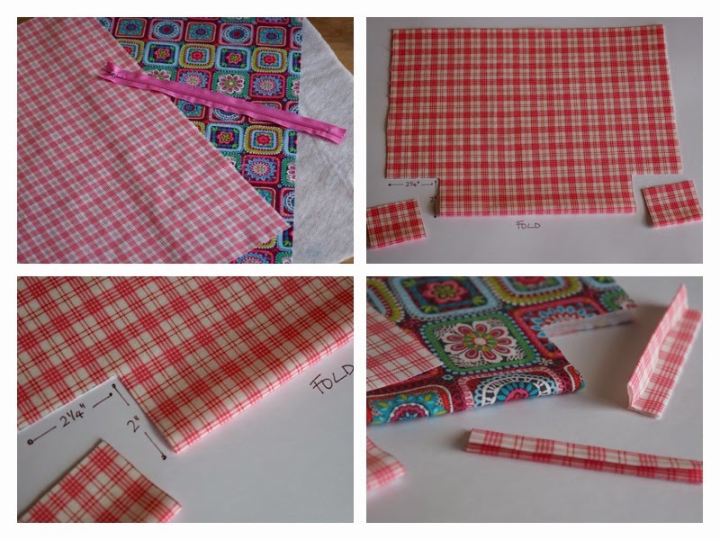 Project Bag Tutorial Cut Outer Fabric And Fusible Fleece 20 X 13