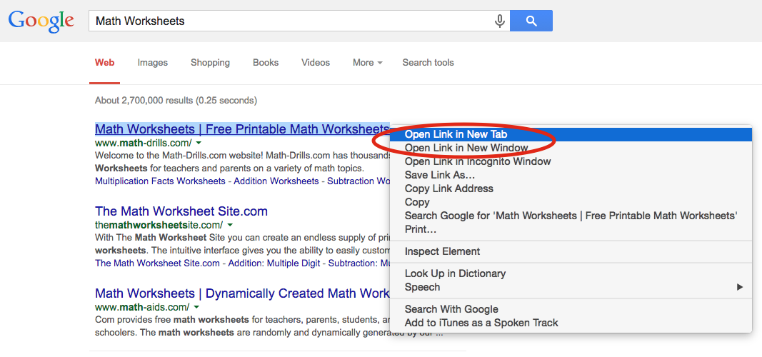 Html how to open link in new tab