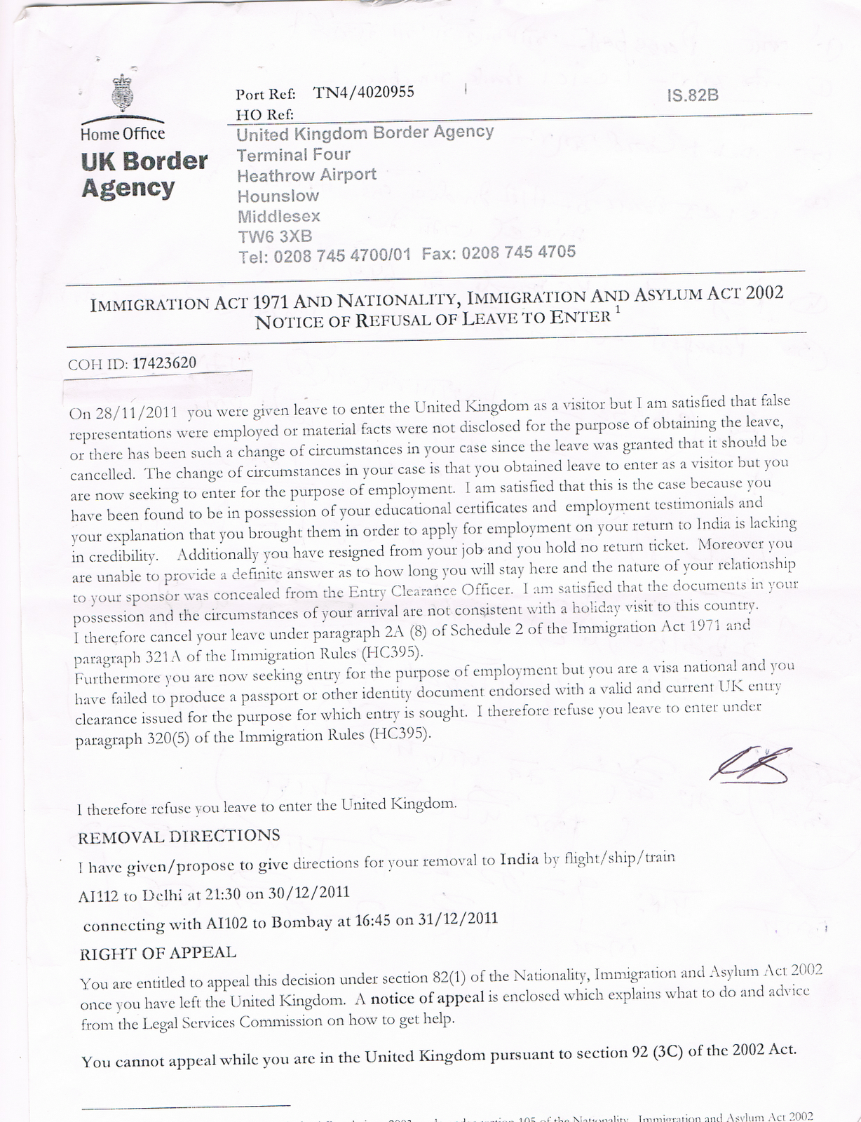 Reference Letter For Indian Passport