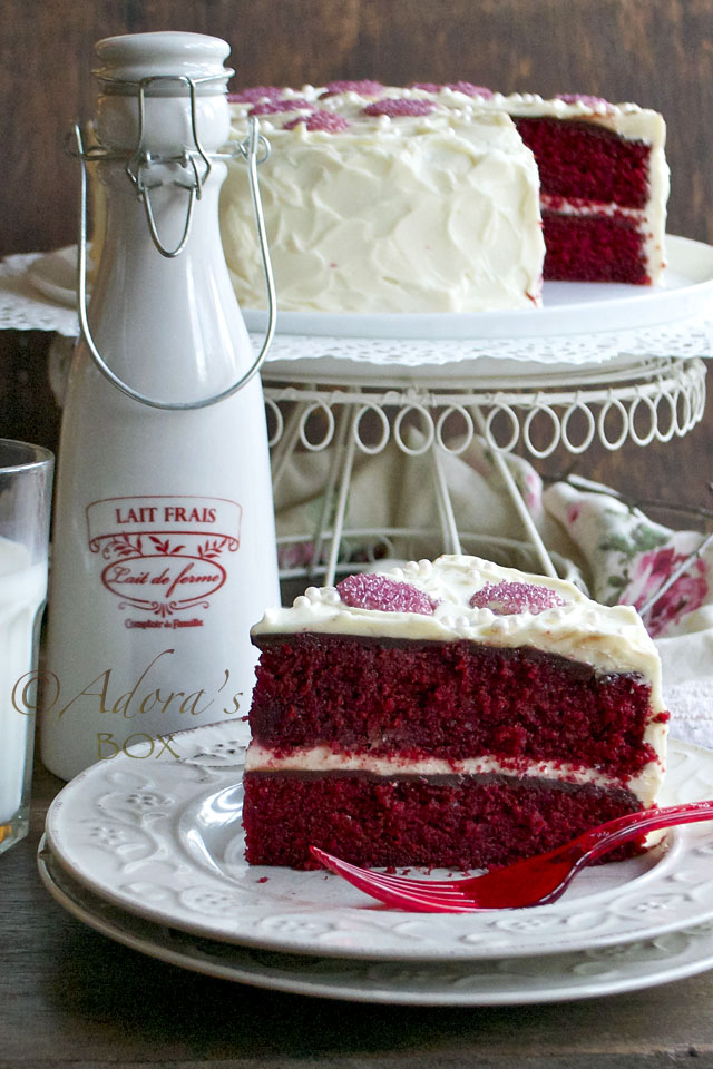 Adora's Box THE BEST RED VELVET CAKE