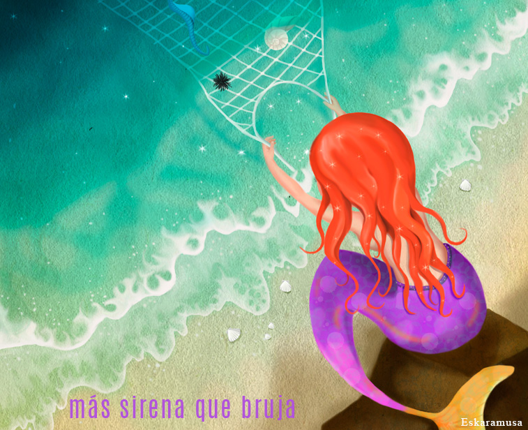 más sirena que bruja