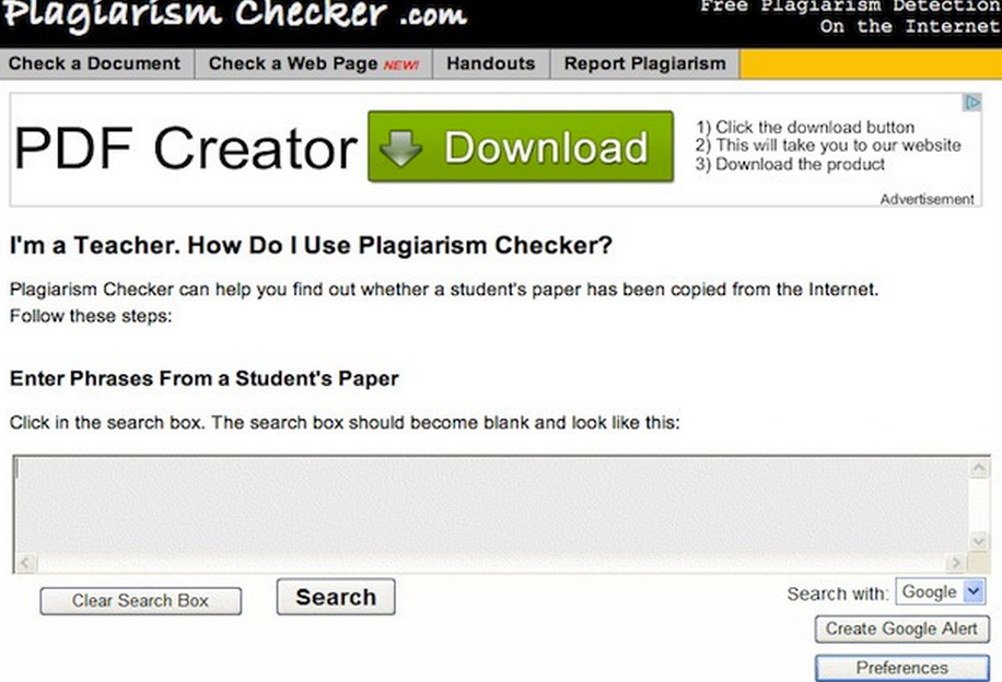 Do college applications check for plagiarism