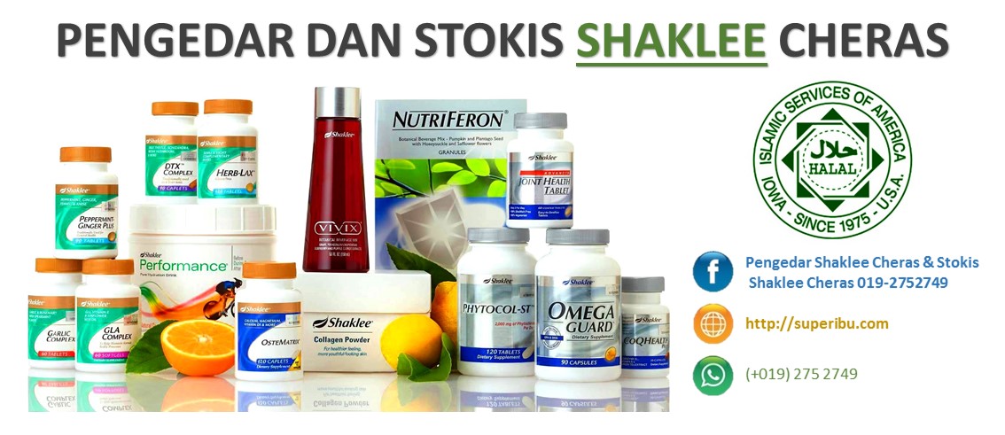 Pengedar Shaklee Cheras 019-2752749