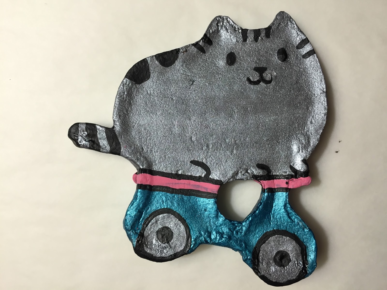 Creative Paperclay® air dry modeling material: Creative Paperclay Figure  Pusheen The Cat Tutorial