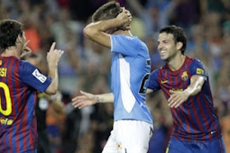 Okezone.com : Hattrick Messi, Barca Destroy Osasuna